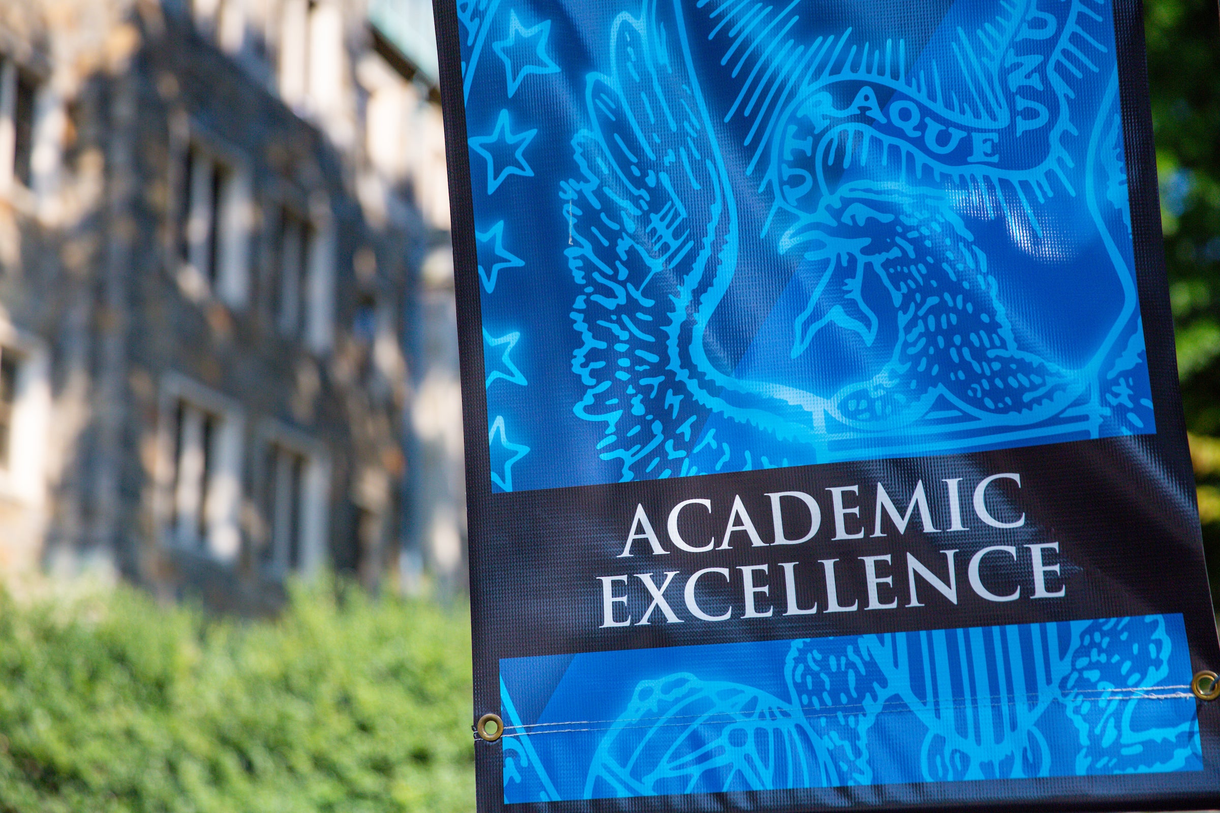 Academic Excellence flag at GU